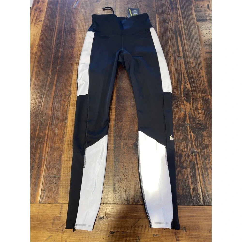 Nike‎ Women Epic Luxe Run Flash Legging Pant CV2253 010 Black Size XS NWT $140